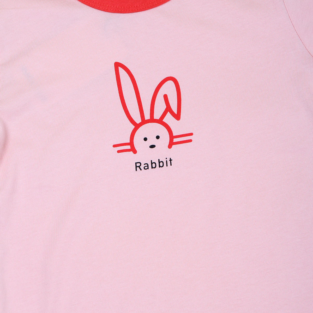 Girls Motif Printed Short Sleeves Casual Tee