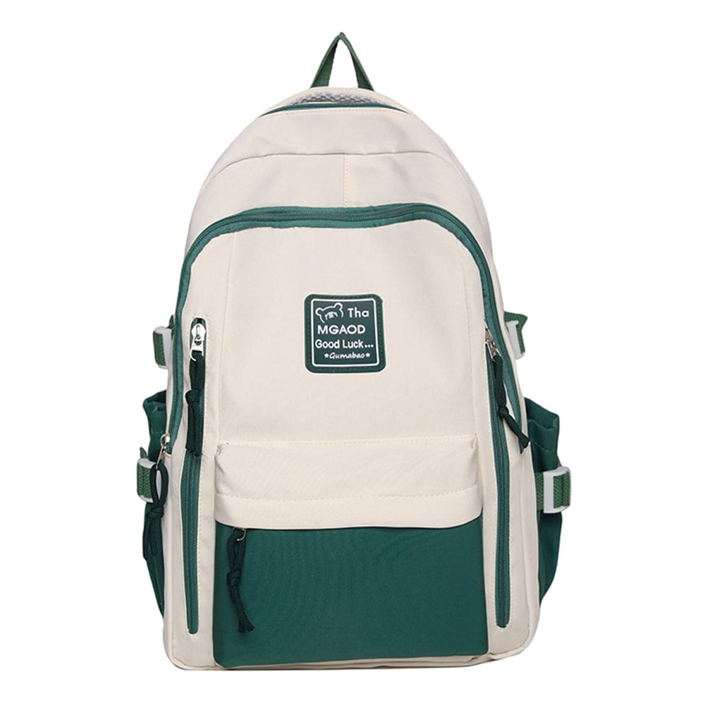 Unisex Green Multipocket Backpack Accessories Green Onesize 