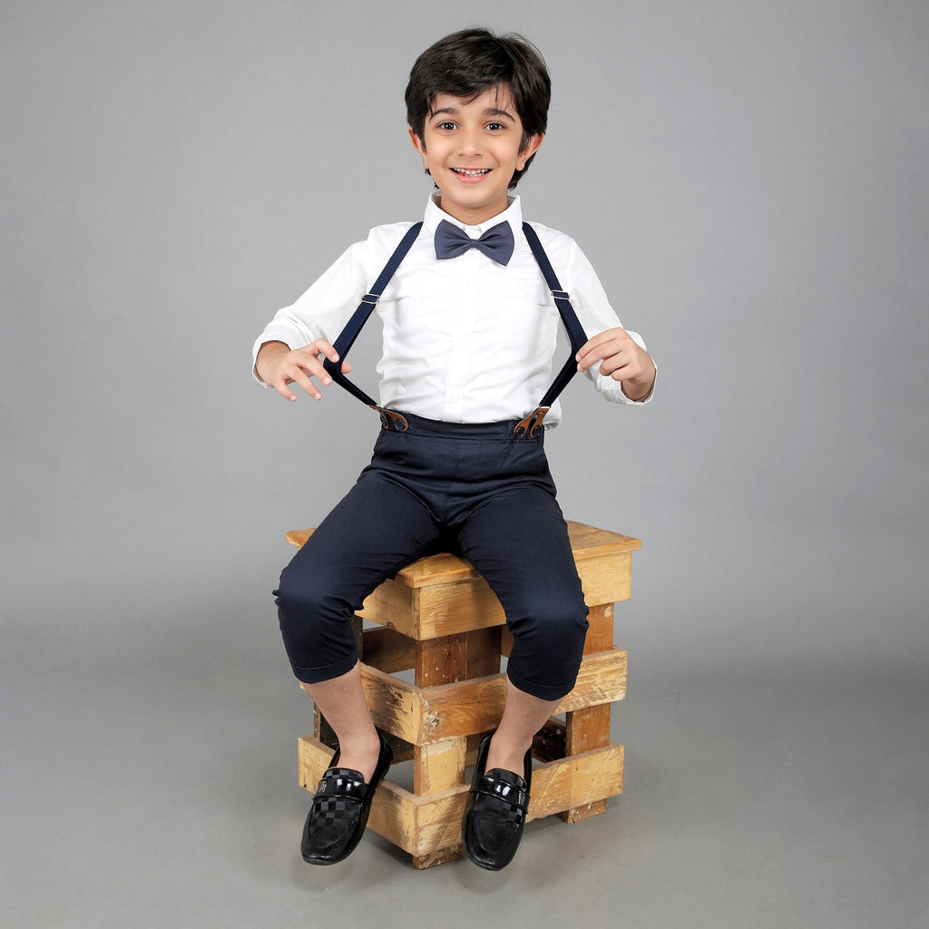 Boys Shirt Trousers with Waistcoat 3pc Suit Set