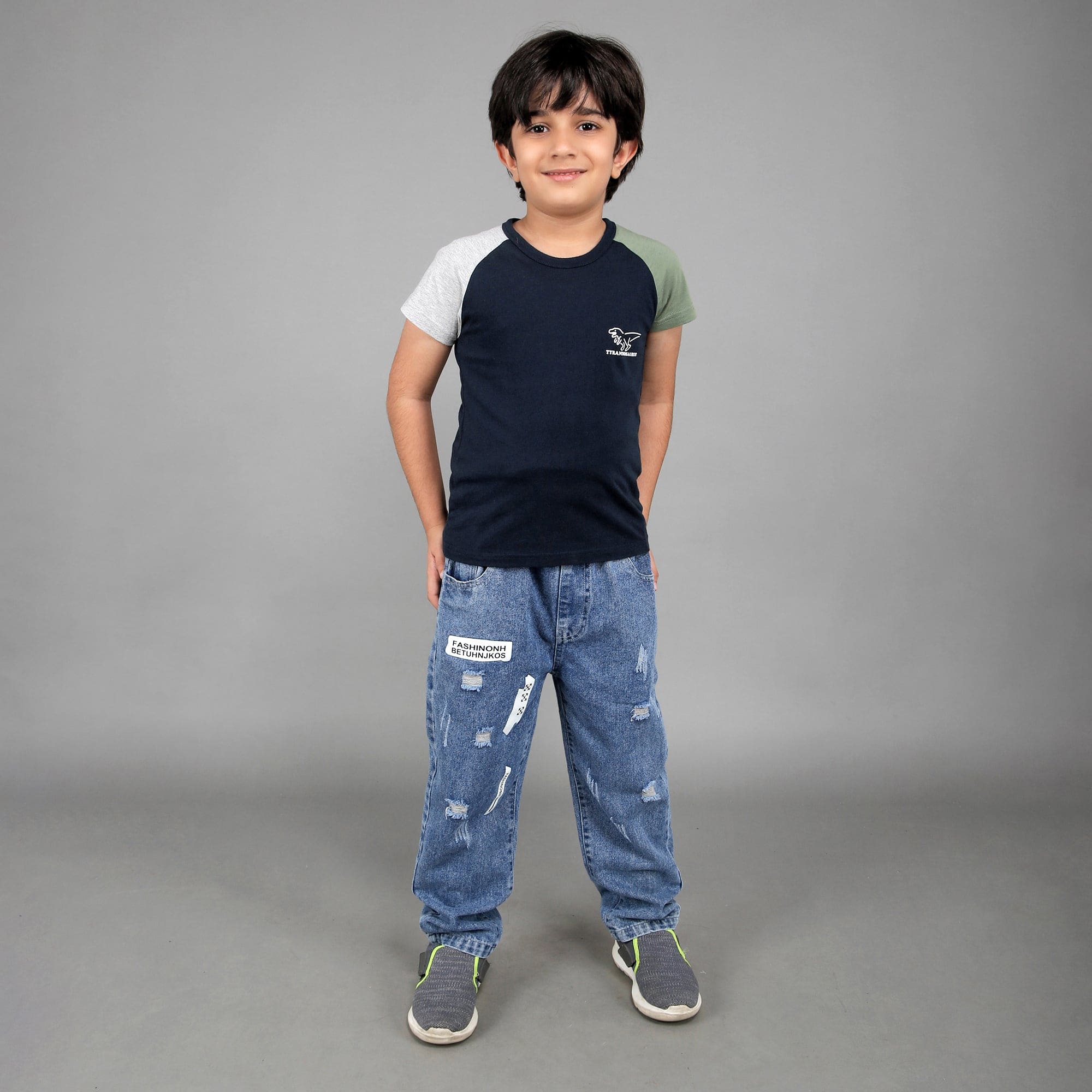 Boys Dinosaur Print Tshirt Tshirts