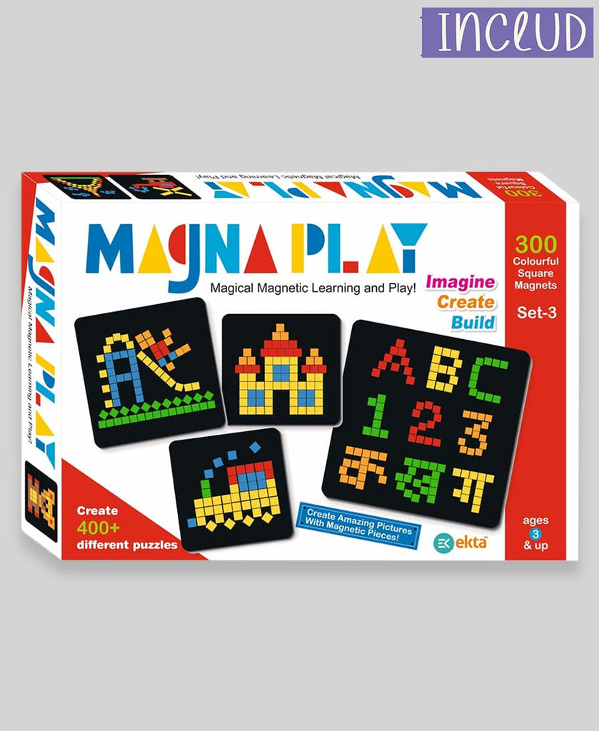 Magna Play (Set-3) Toys & Games   