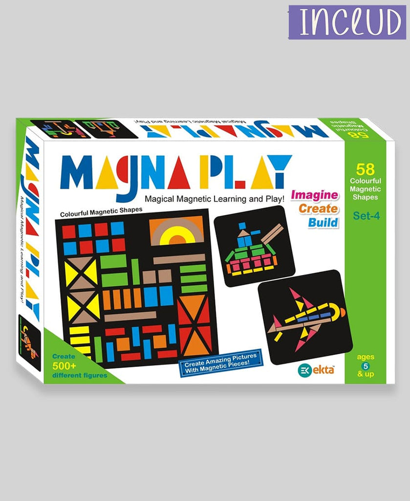 Magna Play (Set-4) Toys & Games   