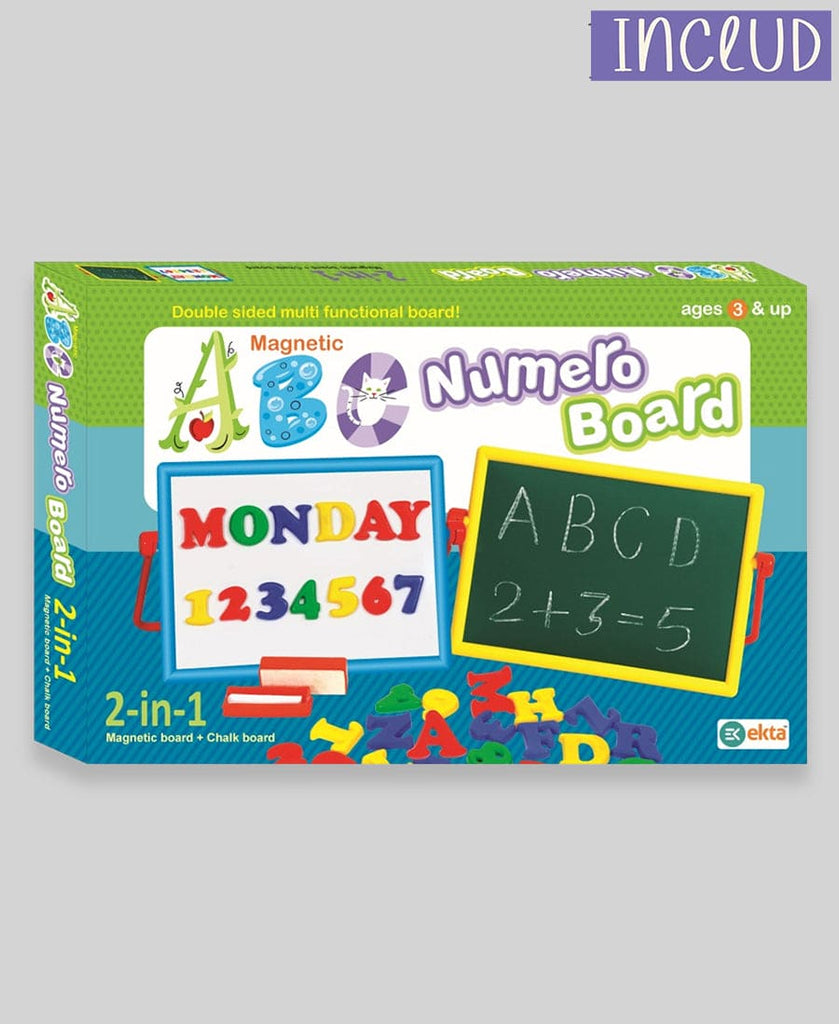 Magnetic ABC Numero Board Toys & Games   