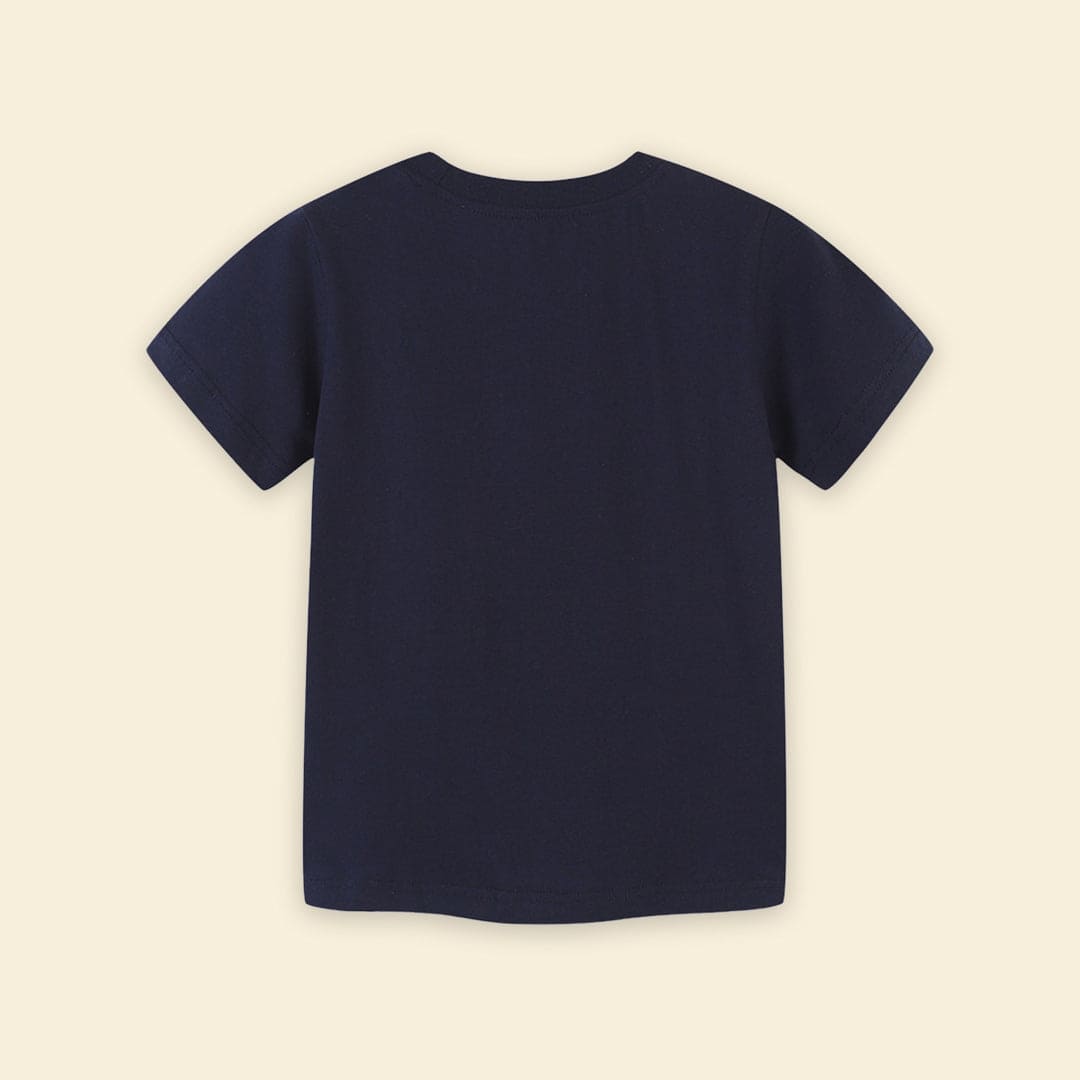 Boys Shark Print T-shirt Tshirts   