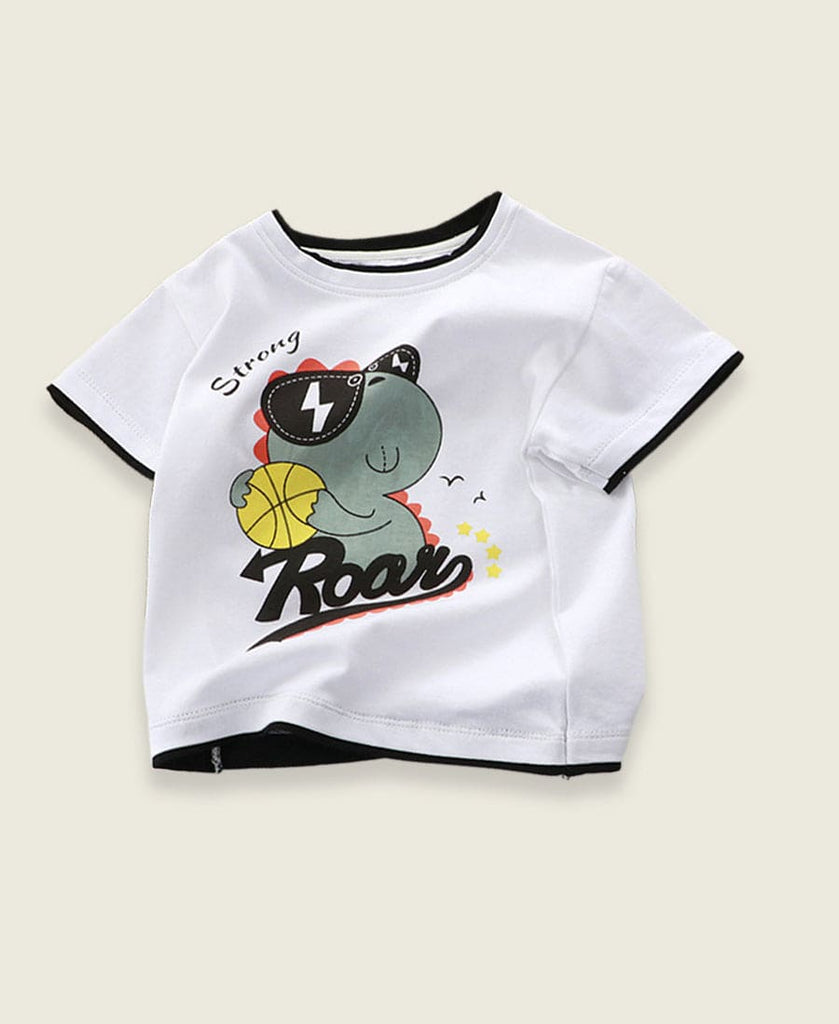 Boys Graphic Print T-Shirt Tshirts Style 4 1-2 Y 