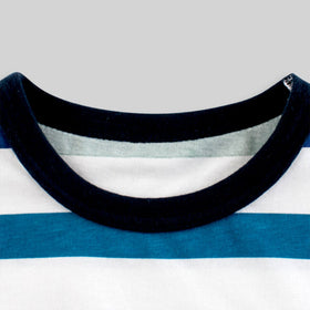 Stripe Print Tshirt Tshirts   