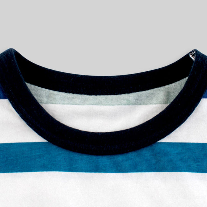 Stripe Print Tshirt Tshirts   