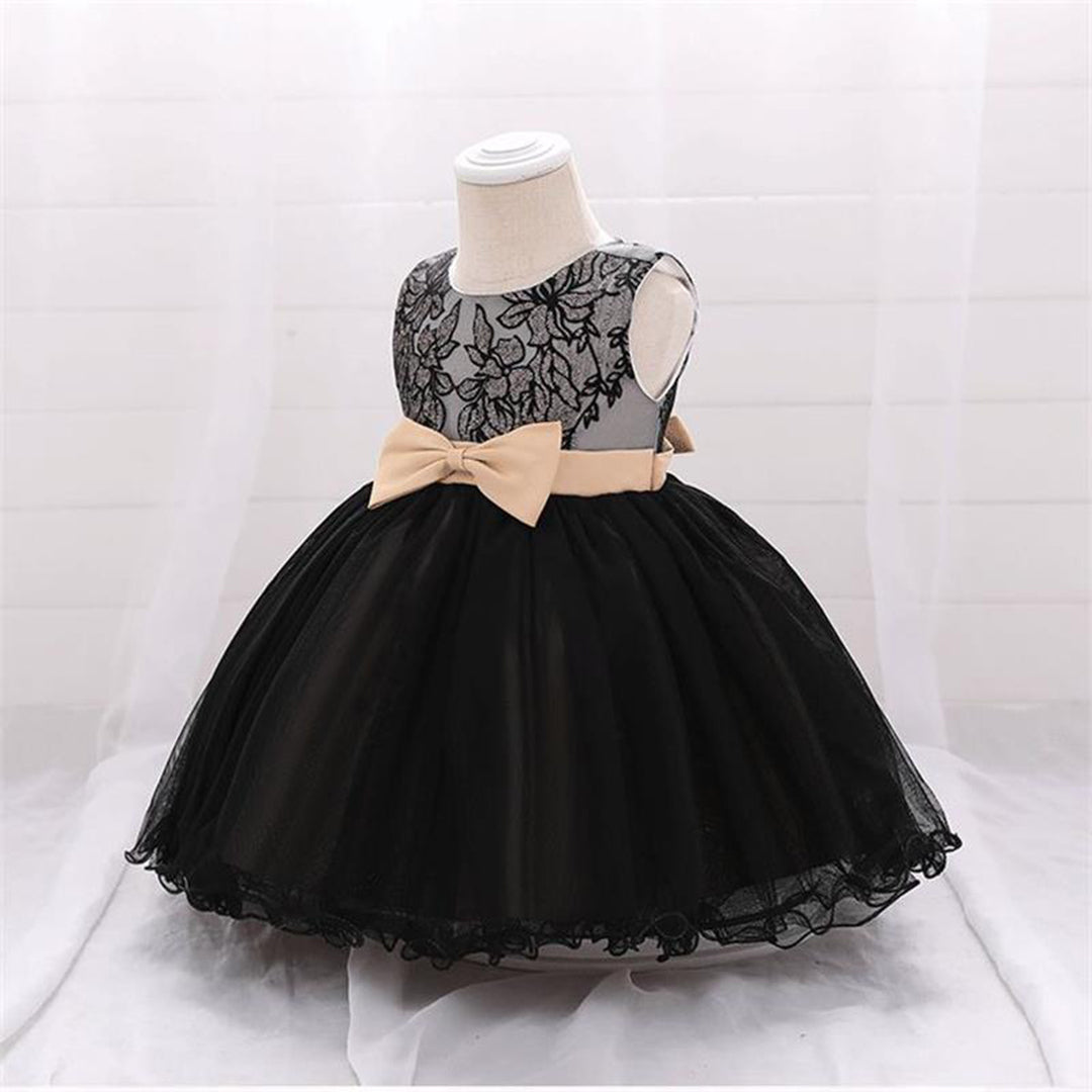 Girls Embroidered Tulle Party Dress Party Dresses   
