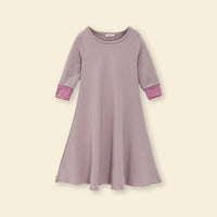 Girls Long Sleeve Dress With Head Scarf Casual Dresses   