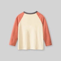 Boys Printed Raglan Sleeves T-shirt Tshirts   