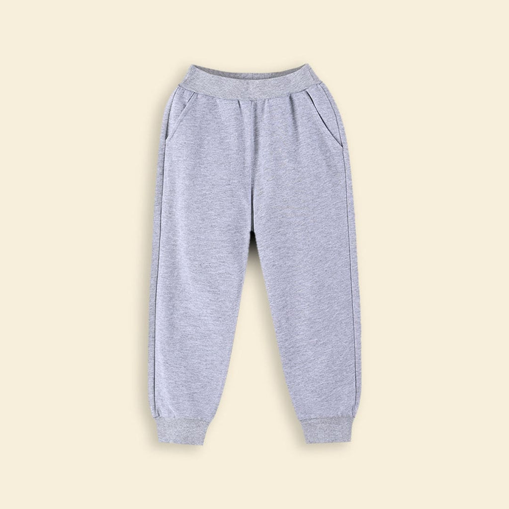 Boys Knitted Elasticated Joggers Trackpants & Joggers Gray 1-2 Y 