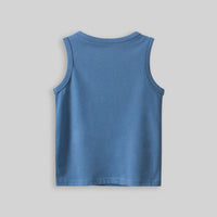 Boys Round Neck Graphic Vest Tshirts   