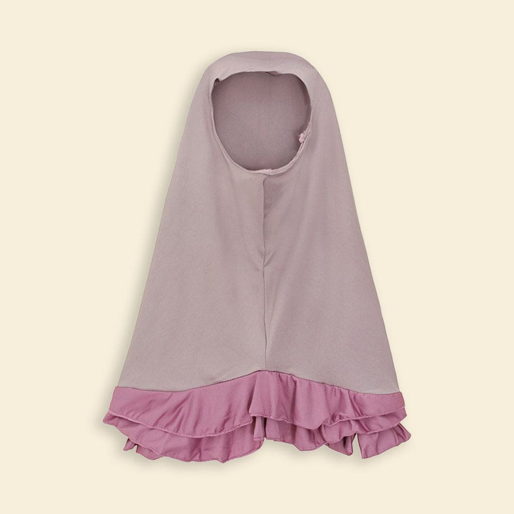 Girls Long Sleeve Dress With Head Scarf Casual Dresses   