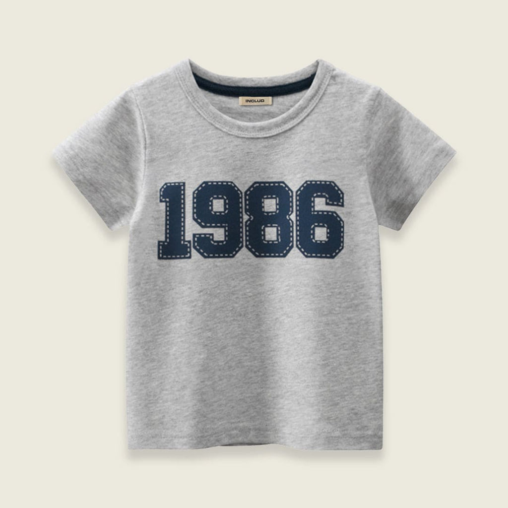 Boys Printed Short Sleeves T-shirt Tshirts