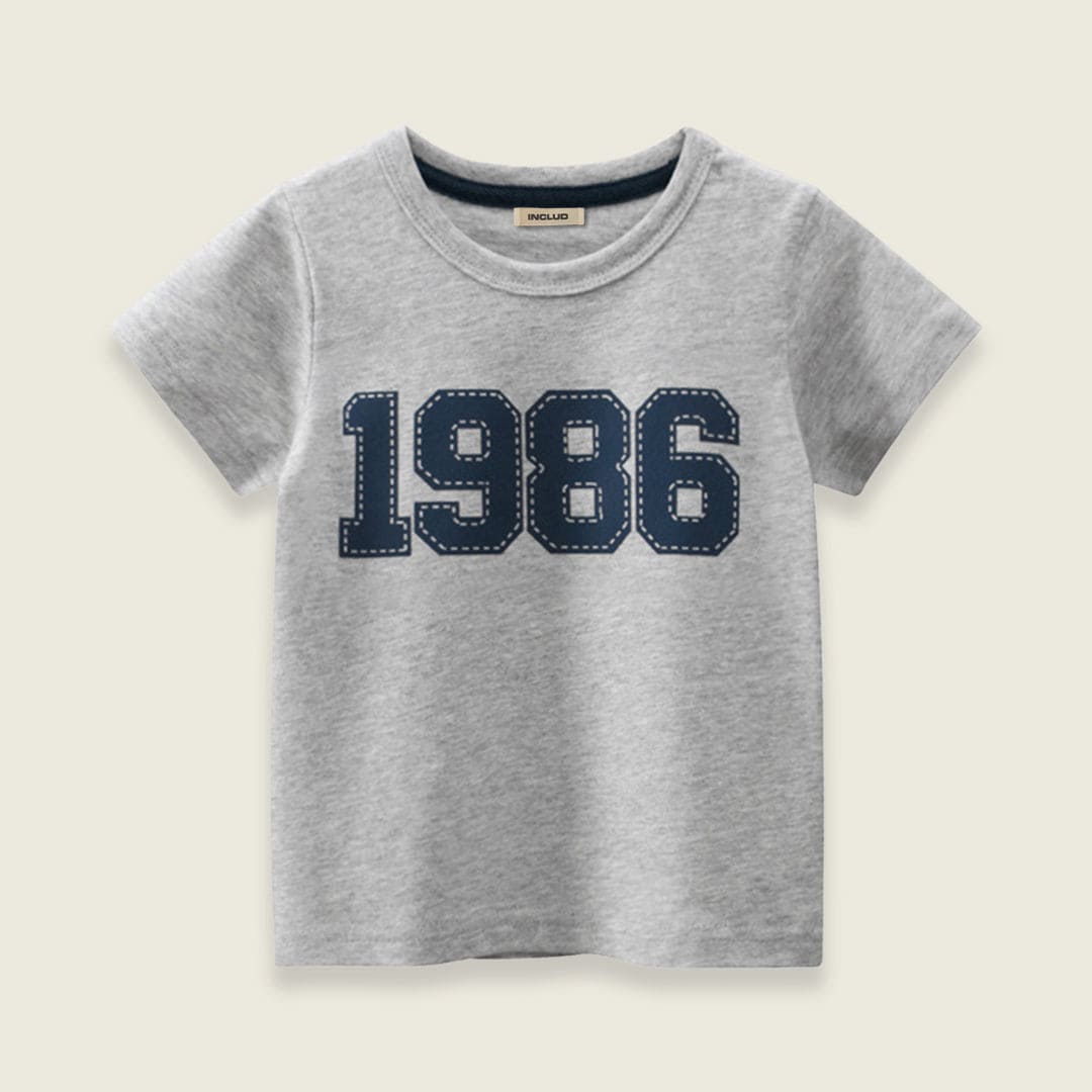 Boys Printed Short Sleeves T-shirt Tshirts