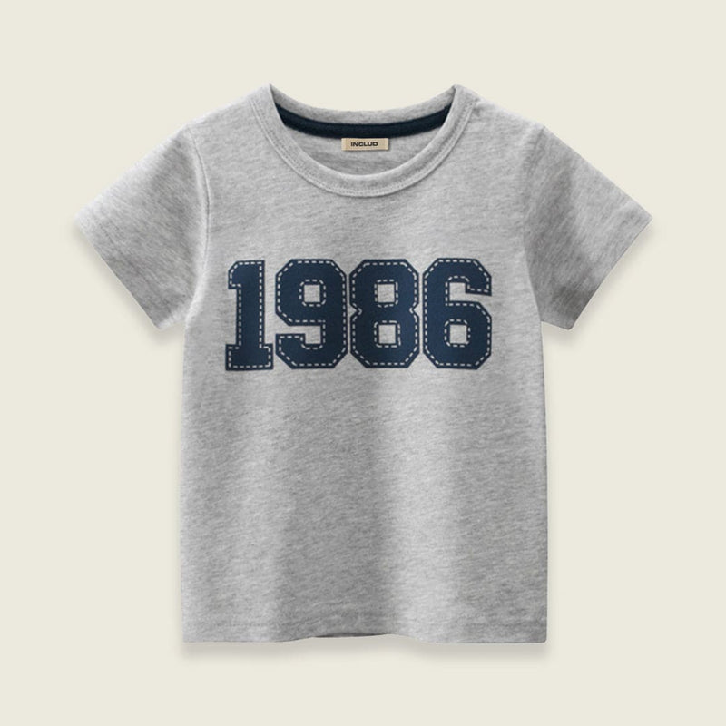 Boys Printed Short Sleeves T-shirt Tshirts