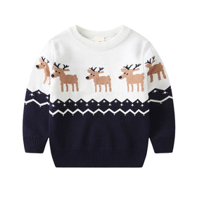 Boys Navy Christmas Theme Sweaters Sweaters & Cardigans Style 8 2-3 Y 