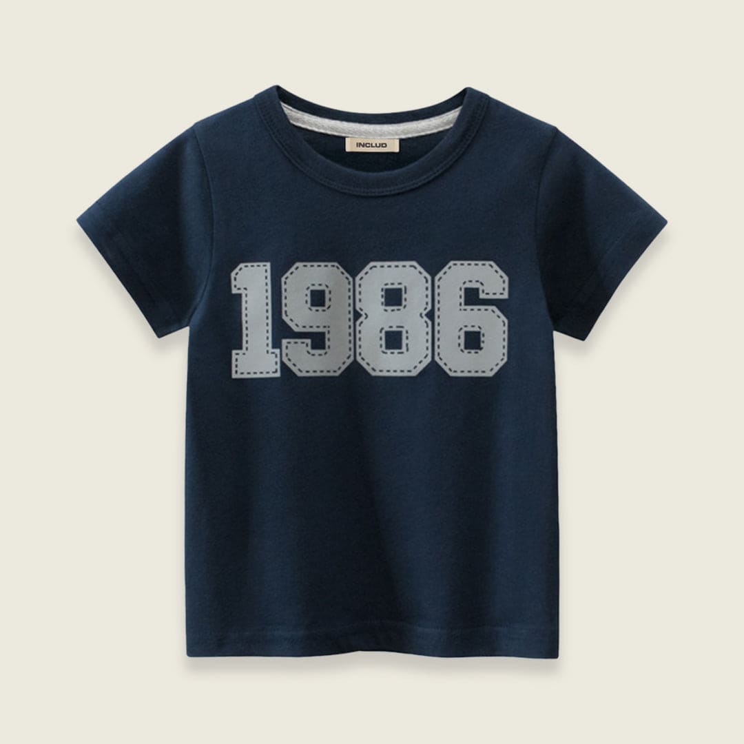 Boys Printed Short Sleeves T-shirt Tshirts   
