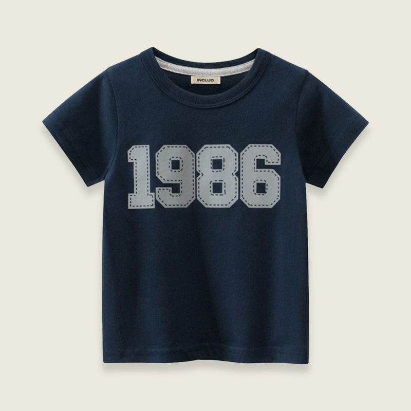 Boys Printed Short Sleeves T-shirt Tshirts   
