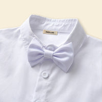 Boys Shirt with Suspender Trousers Set 2 pc. Sets   