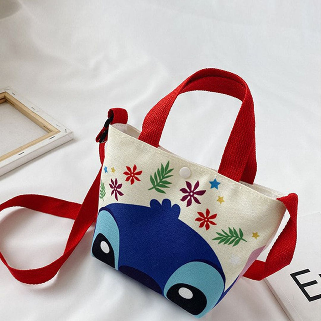 Girls Cartoon Printed Hand Bag