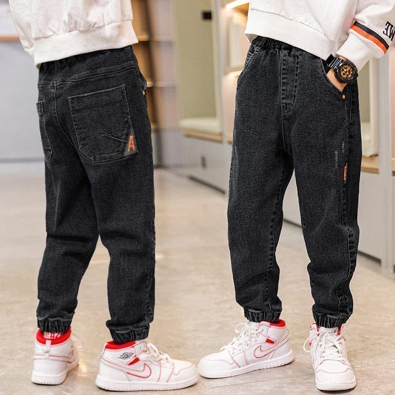 Boys Black Denim Jogger (Copy) Joggers