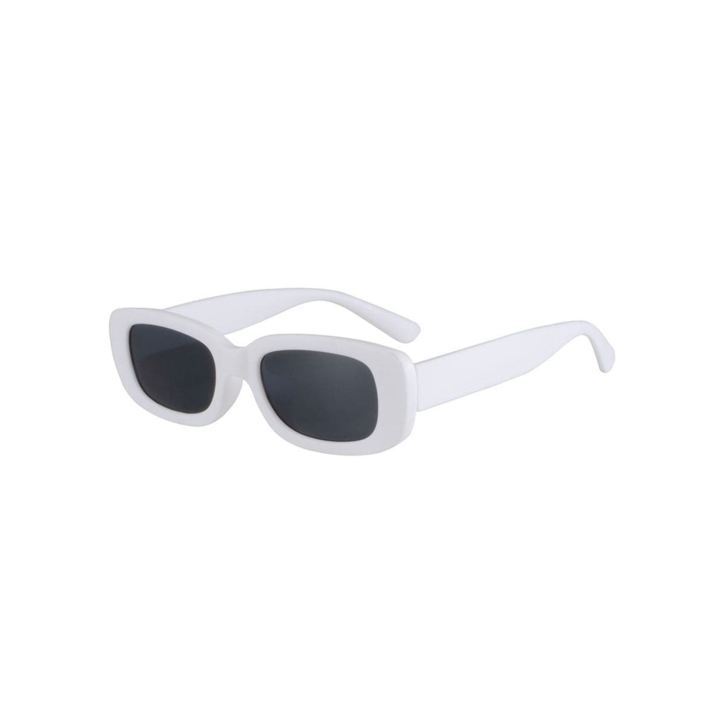 Boys White Kids Square Shape Sun Glasses Accessories White Onesize 