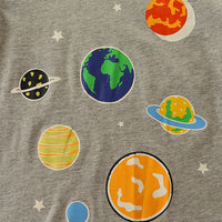 Boys Space Print T-shirt Tshirts   