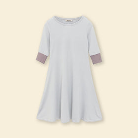 Girls Long Sleeve Dress With Head Scarf Casual Dresses   