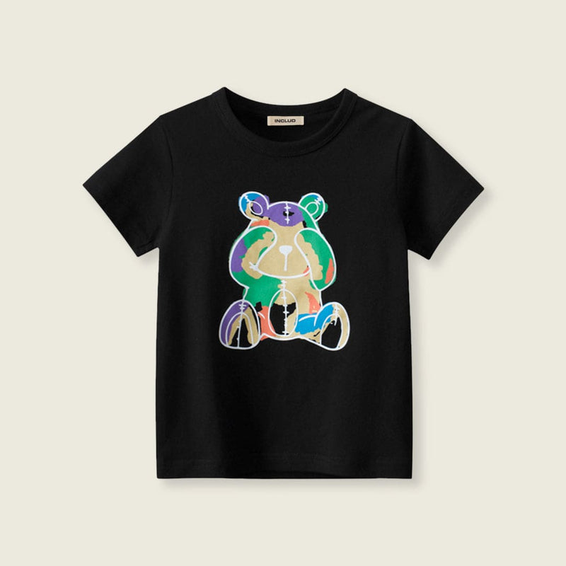 Boys Printed Short Sleeves Casual T-shirt Tshirts   