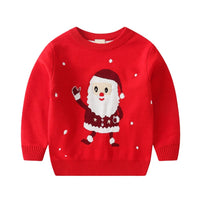Boys Long Sleeve Christmas Theme Sweaters Sweaters & Cardigans Style 4 2-3 Y 