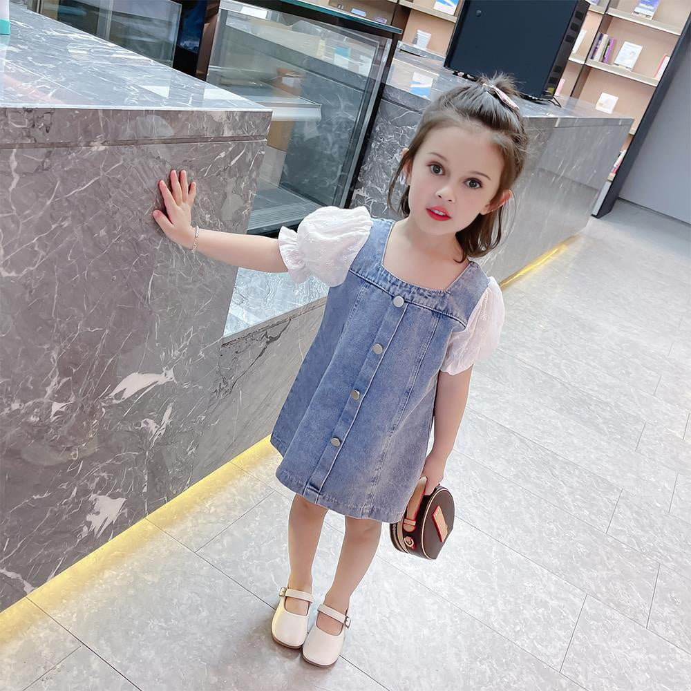 Girls Denim Dress