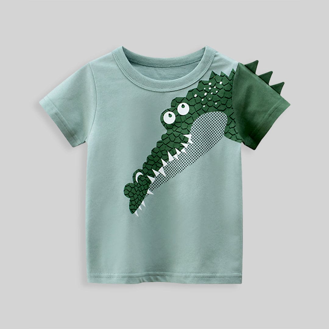 Dinosaur Print Tshirt Tshirts   