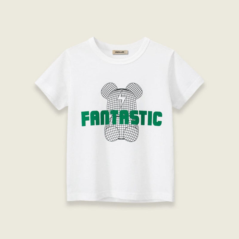 Boys Printed Short Sleeves Casual T-shirt Tshirts