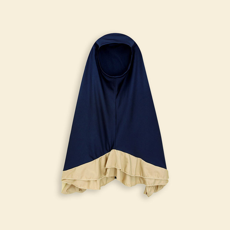 Girls Long Sleeve Dress With Head Scarf Casual Dresses   