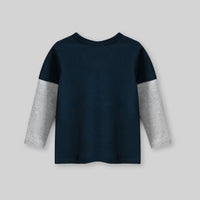 Boys Printed Doctor Sleeve T-shirt Tshirts   
