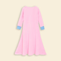Girls Long Sleeve Dress With Head Scarf Casual Dresses   