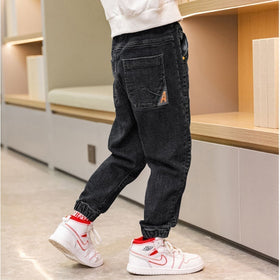 Boys Black Denim Jogger (Copy) Joggers