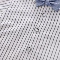 Boys Waistcoat with Striped Shirt and Trousers Set (Copy) 3 pc. Sets