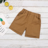 Boys Printed Shirt With Shorts Sets   