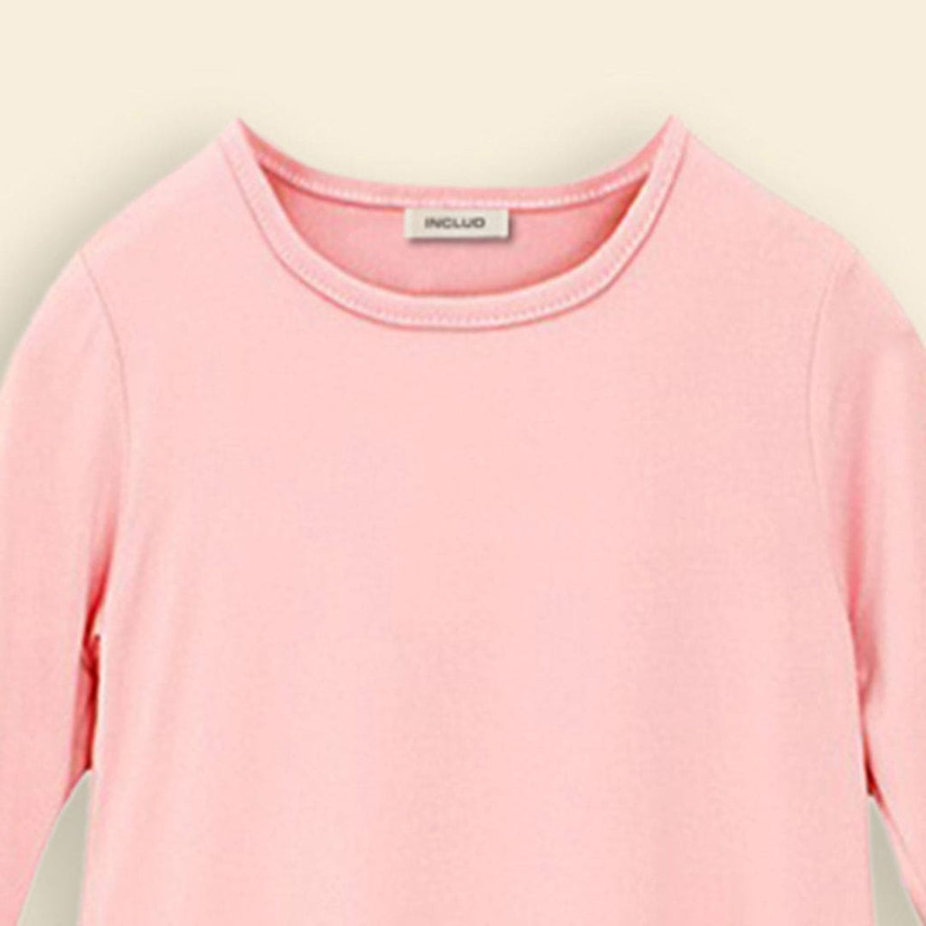 Girls Long Sleeve Dress With Head Scarf (Copy) Casual Dresses