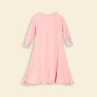 Girls Long Sleeve Dress With Head Scarf (Copy) Casual Dresses