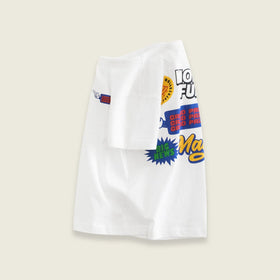 Boys Printed Short Sleeves Casual T-shirt Tshirts   