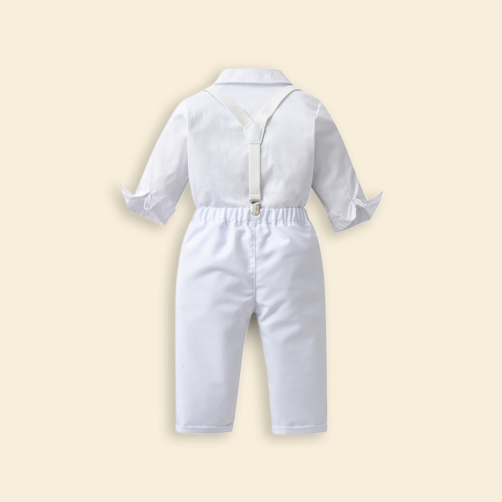 Boys Shirt with Suspender Trousers Set 2 pc. Sets   