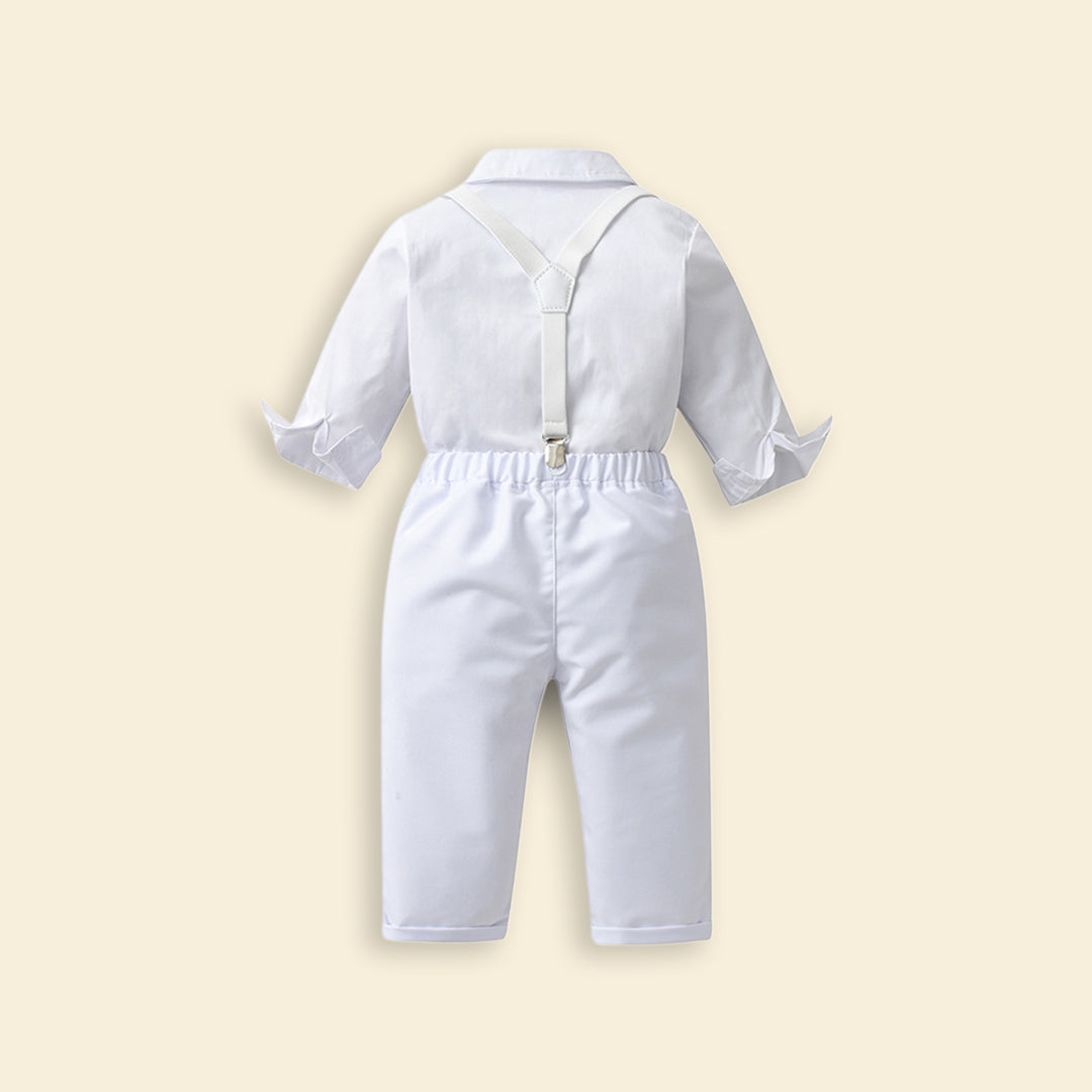 Boys Shirt with Suspender Trousers Set 2 pc. Sets   