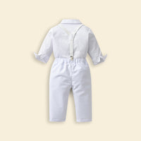 Boys Shirt with Suspender Trousers Set 2 pc. Sets   