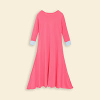 Girls Long Sleeve Dress With Head Scarf Casual Dresses   