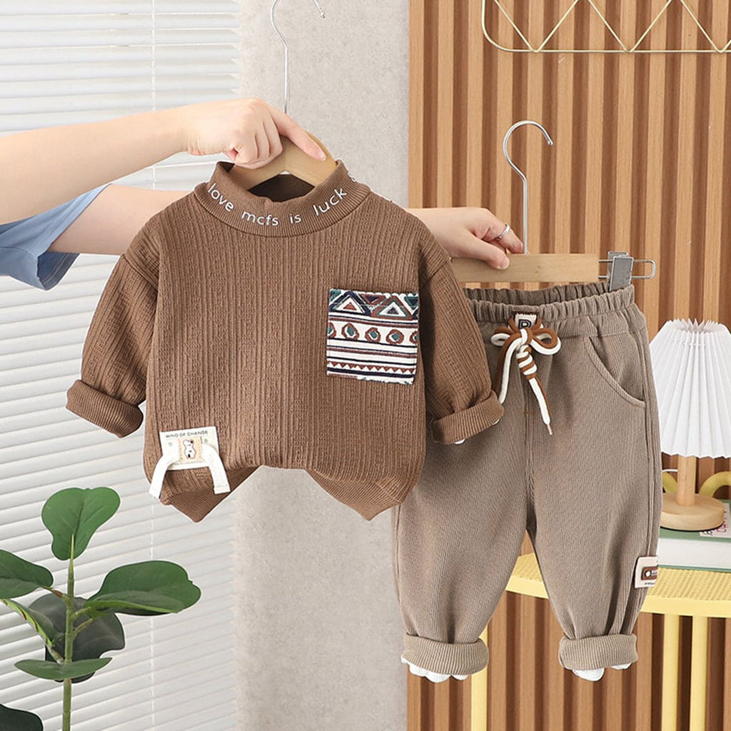 Boys Knitted Two Piece Set