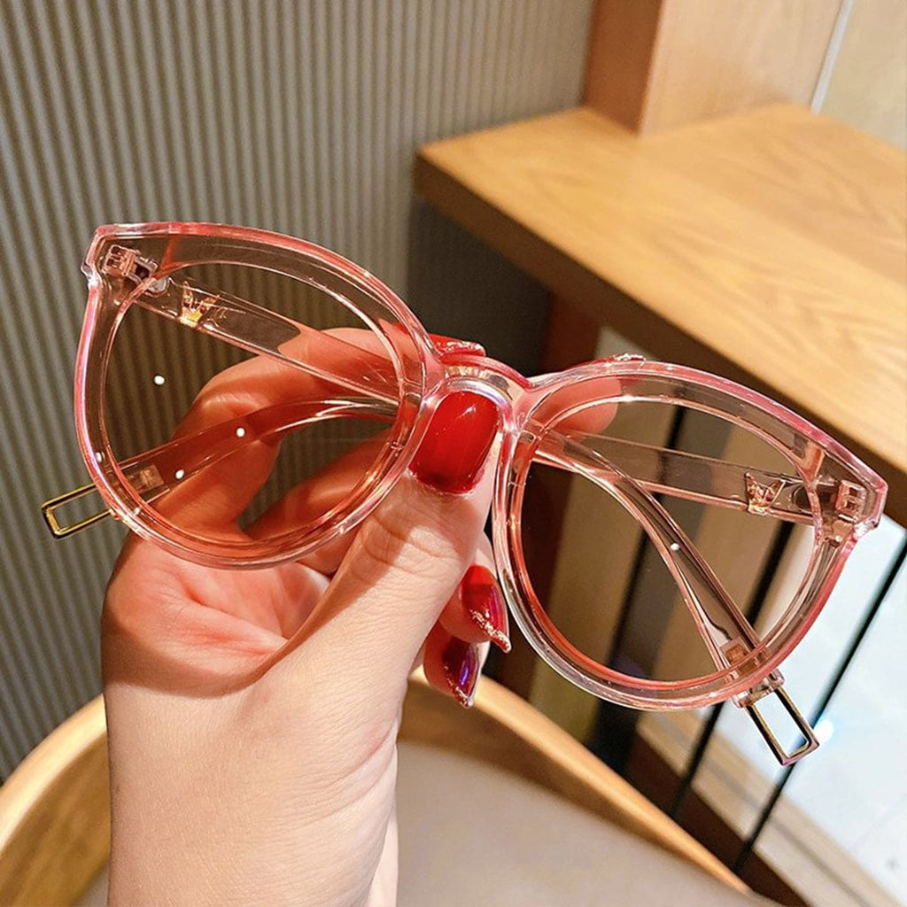 Girls Pink Round Sun Glasses Accessories Pink Onesize 