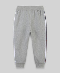 Boys Knitted Jogger with Side Stripes Trackpants & Joggers   
